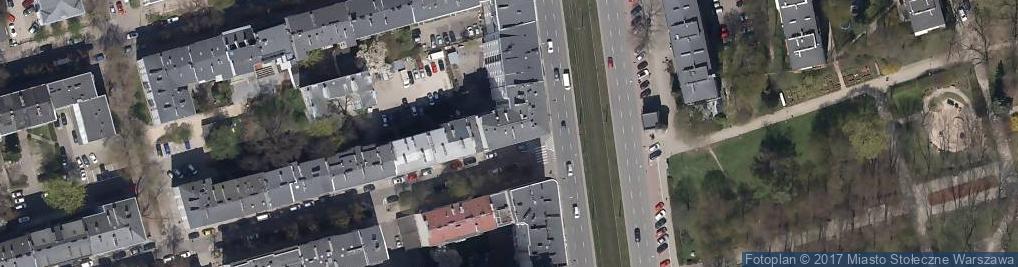 Zdjęcie satelitarne DHL POP ŻABKA