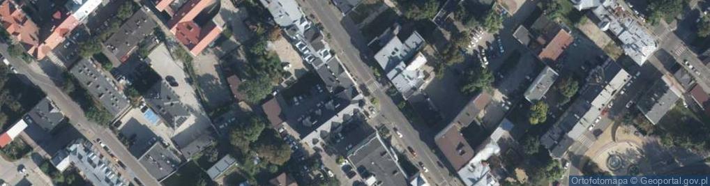 Zdjęcie satelitarne DHL POP ŻABKA