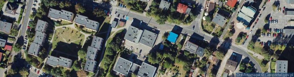 Zdjęcie satelitarne DHL POP ŻABKA