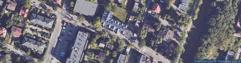 Zdjęcie satelitarne DHL POP Żabka