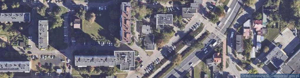 Zdjęcie satelitarne DHL POP ŻABKA