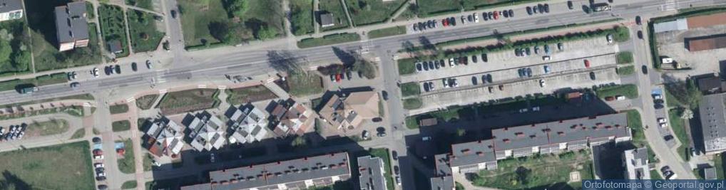 Zdjęcie satelitarne DHL POP ŻABKA