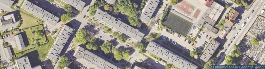 Zdjęcie satelitarne DHL POP ŻABKA