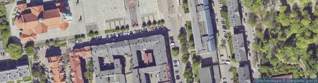 Zdjęcie satelitarne DHL POP ŻABKA