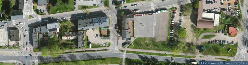 Zdjęcie satelitarne DHL POP ŻABKA