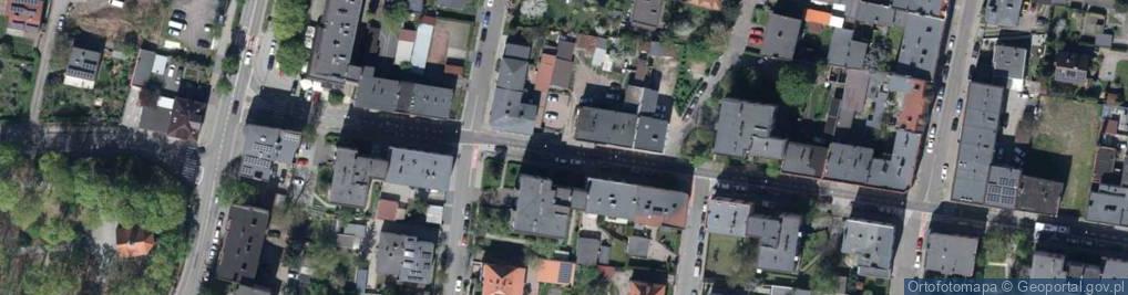 Zdjęcie satelitarne DHL POP ŻABKA