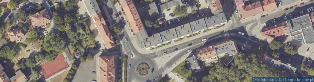 Zdjęcie satelitarne DHL POP ŻABKA