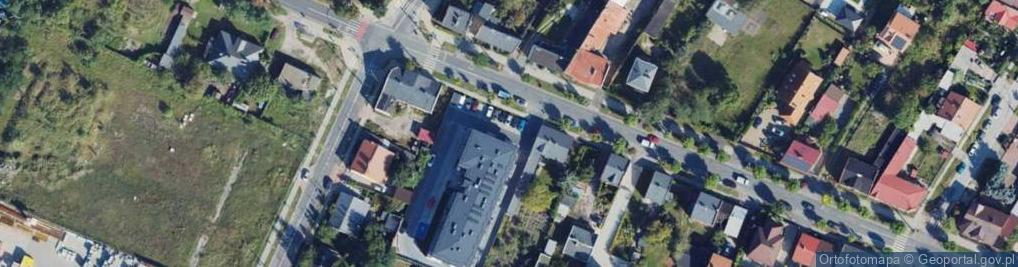 Zdjęcie satelitarne DHL POP ŻABKA