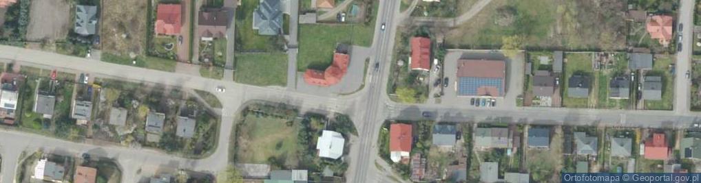 Zdjęcie satelitarne DHL POP ŻABKA