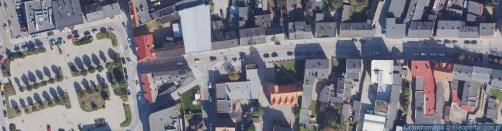 Zdjęcie satelitarne DHL POP ŻABKA