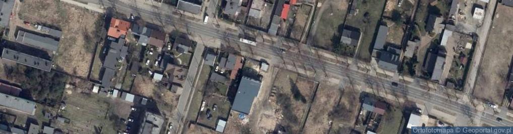 Zdjęcie satelitarne DHL POP ŻABKA