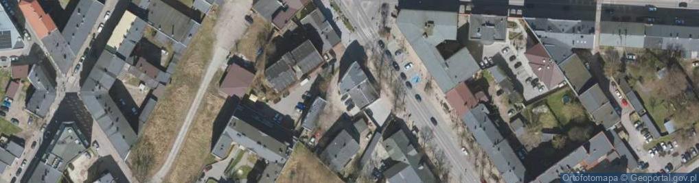 Zdjęcie satelitarne DHL POP ŻABKA