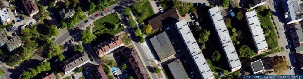 Zdjęcie satelitarne DHL POP ŻABKA