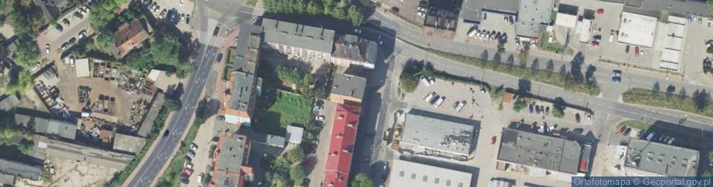 Zdjęcie satelitarne DHL POP ŻABKA