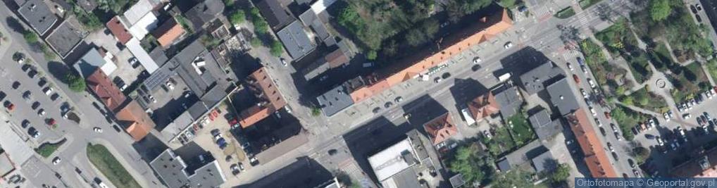 Zdjęcie satelitarne DHL POP ŻABKA