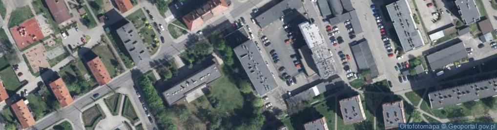 Zdjęcie satelitarne DHL POP ŻABKA