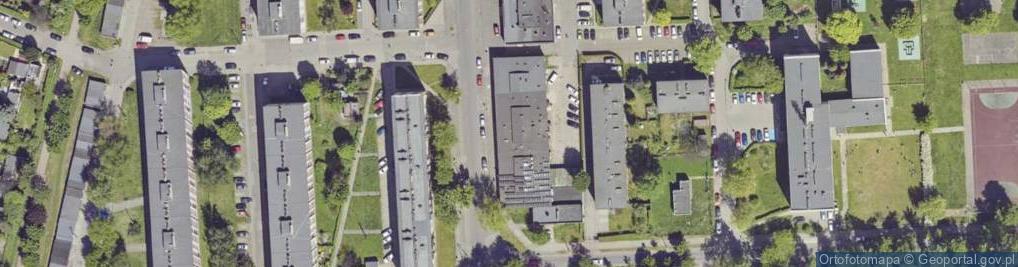 Zdjęcie satelitarne DHL POP ŻABKA