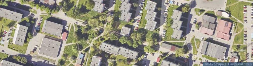 Zdjęcie satelitarne DHL POP ŻABKA