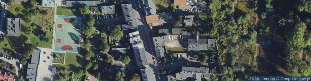 Zdjęcie satelitarne DHL POP ŻABKA