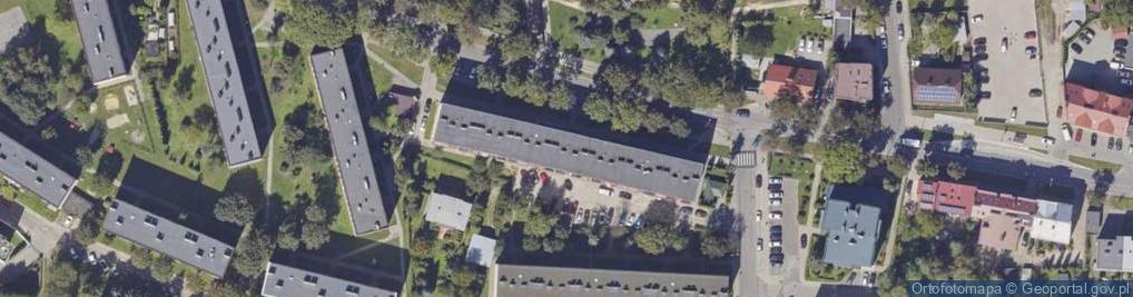 Zdjęcie satelitarne DHL POP ŻABKA