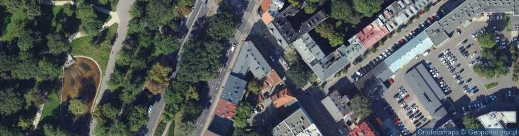 Zdjęcie satelitarne DHL POP ŻABKA