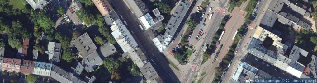 Zdjęcie satelitarne DHL POP ŻABKA