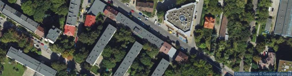 Zdjęcie satelitarne DHL POP ŻABKA