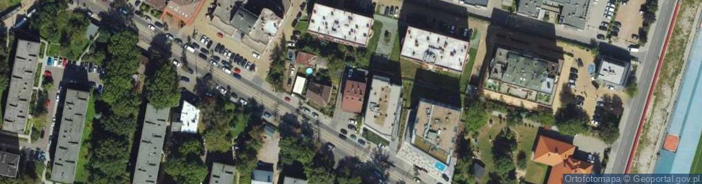 Zdjęcie satelitarne DHL POP ŻABKA