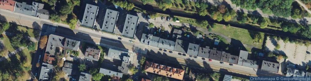 Zdjęcie satelitarne DHL POP ŻABKA