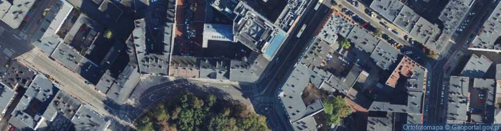 Zdjęcie satelitarne DHL POP ŻABKA