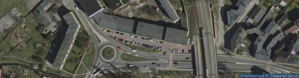 Zdjęcie satelitarne DHL POP ŻABKA