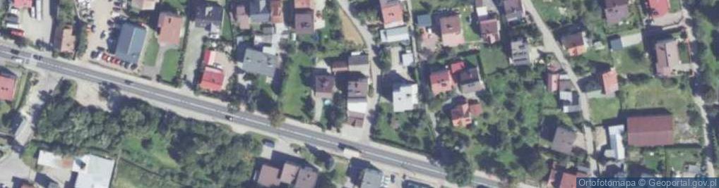 Zdjęcie satelitarne DHL POP Żabka