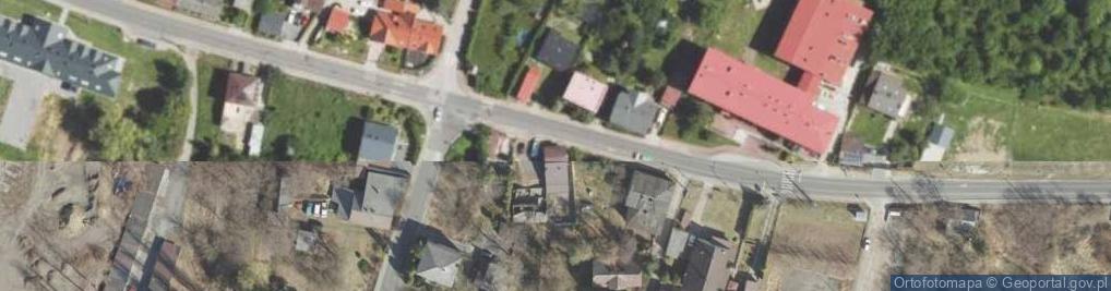 Zdjęcie satelitarne DHL POP ŻABKA