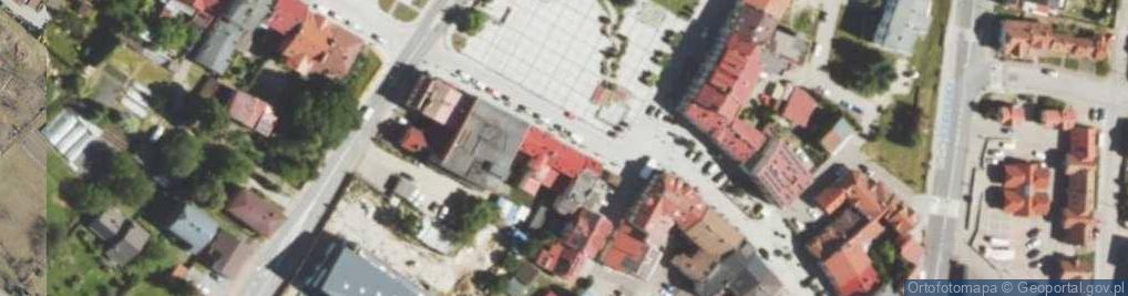 Zdjęcie satelitarne DHL POP ŻABKA