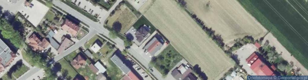 Zdjęcie satelitarne DHL POP Żabka