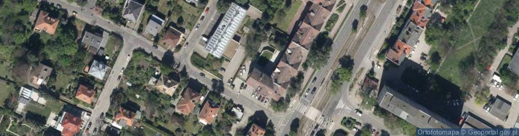 Zdjęcie satelitarne DHL POP ŻABKA