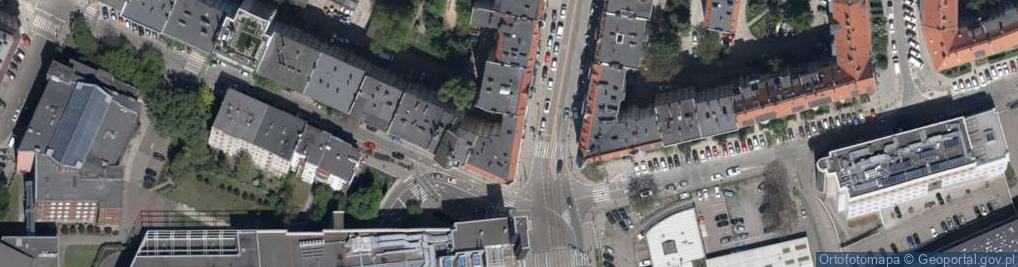 Zdjęcie satelitarne DHL POP ŻABKA