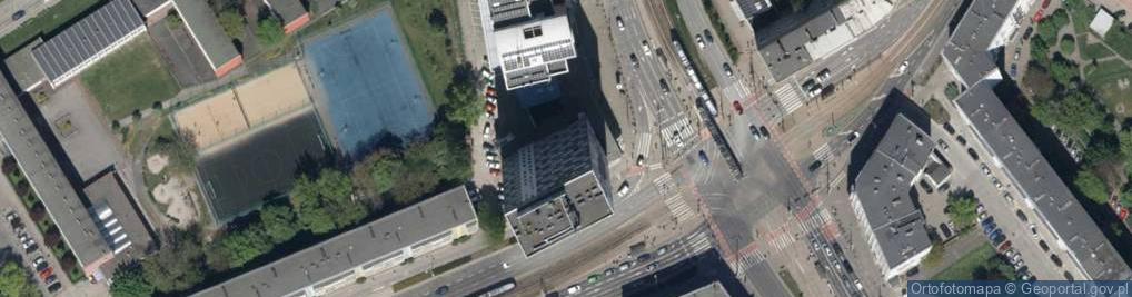 Zdjęcie satelitarne DHL POP ŻABKA