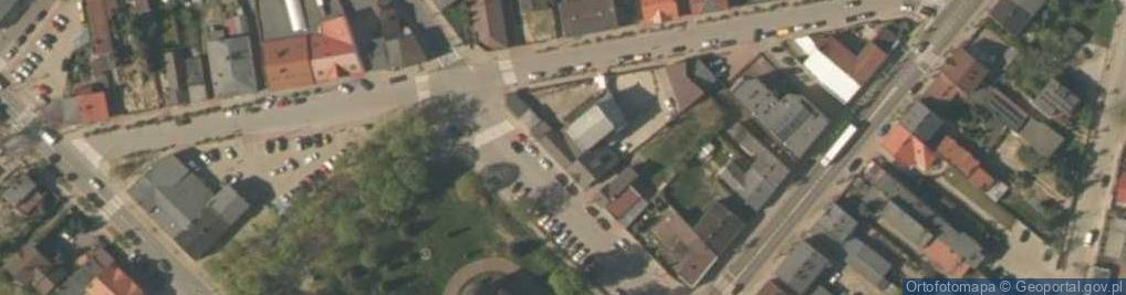 Zdjęcie satelitarne DHL POP ŻABKA