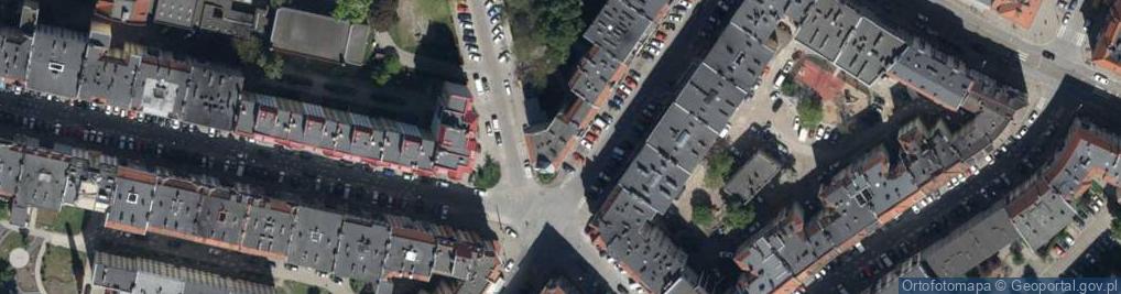 Zdjęcie satelitarne DHL POP ŻABKA