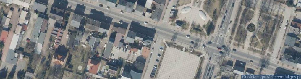 Zdjęcie satelitarne DHL POP ŻABKA