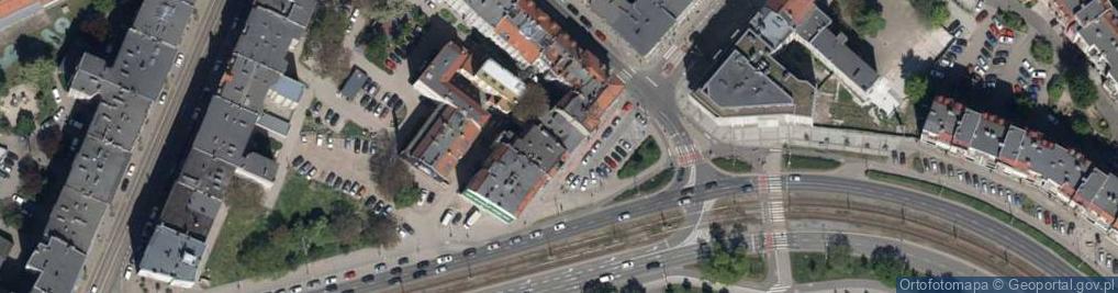 Zdjęcie satelitarne DHL POP ŻABKA