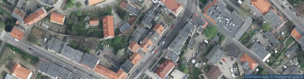 Zdjęcie satelitarne DHL POP ŻABKA