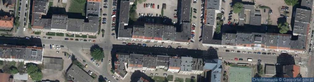 Zdjęcie satelitarne DHL POP ŻABKA