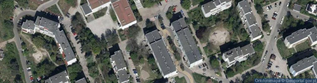 Zdjęcie satelitarne DHL POP ŻABKA