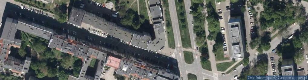 Zdjęcie satelitarne DHL POP ŻABKA