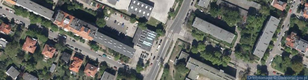 Zdjęcie satelitarne DHL POP ŻABKA