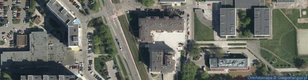 Zdjęcie satelitarne DHL POP ŻABKA