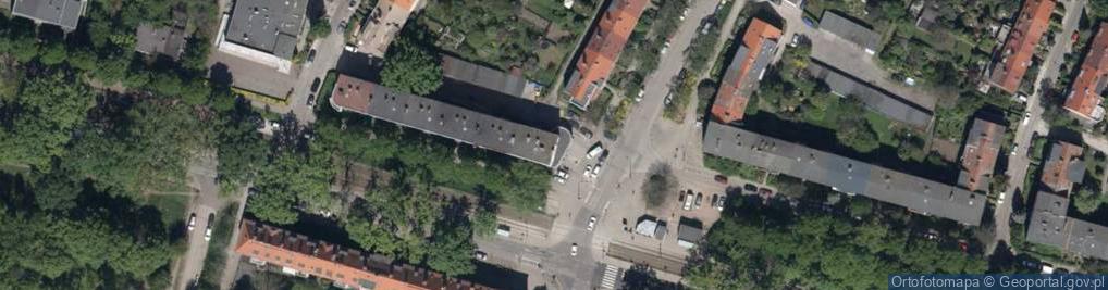 Zdjęcie satelitarne DHL POP ŻABKA