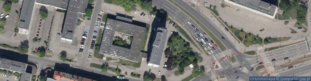 Zdjęcie satelitarne DHL POP ŻABKA